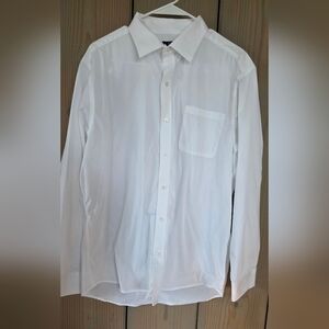 Classic White Men's Shirt